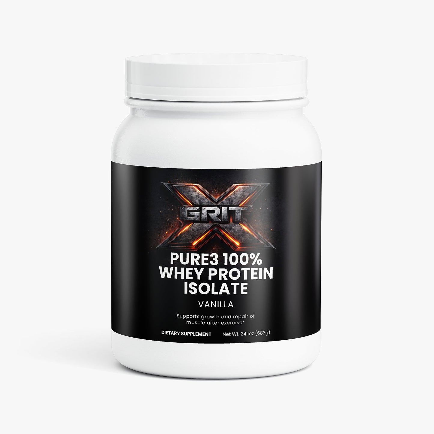 Pure3 100% Whey Protein Isolate (Vanilla)