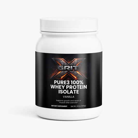 Pure3 100% Whey Protein Isolate (Vanilla)
