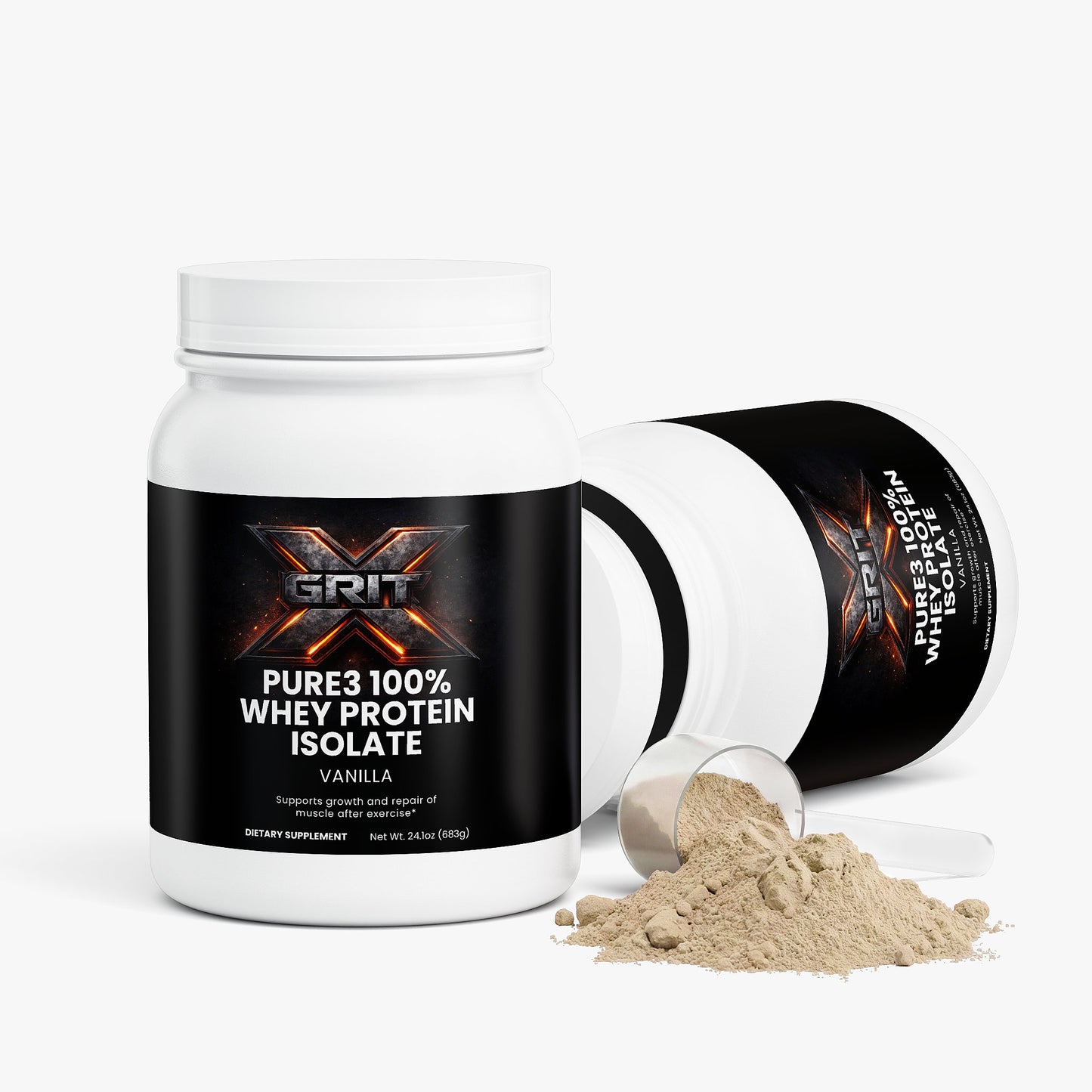 Pure3 100% Whey Protein Isolate (Vanilla)