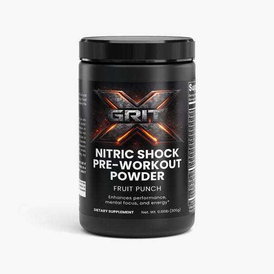 Nitric Shock Pre-Workout Powder (Fruit Punch)