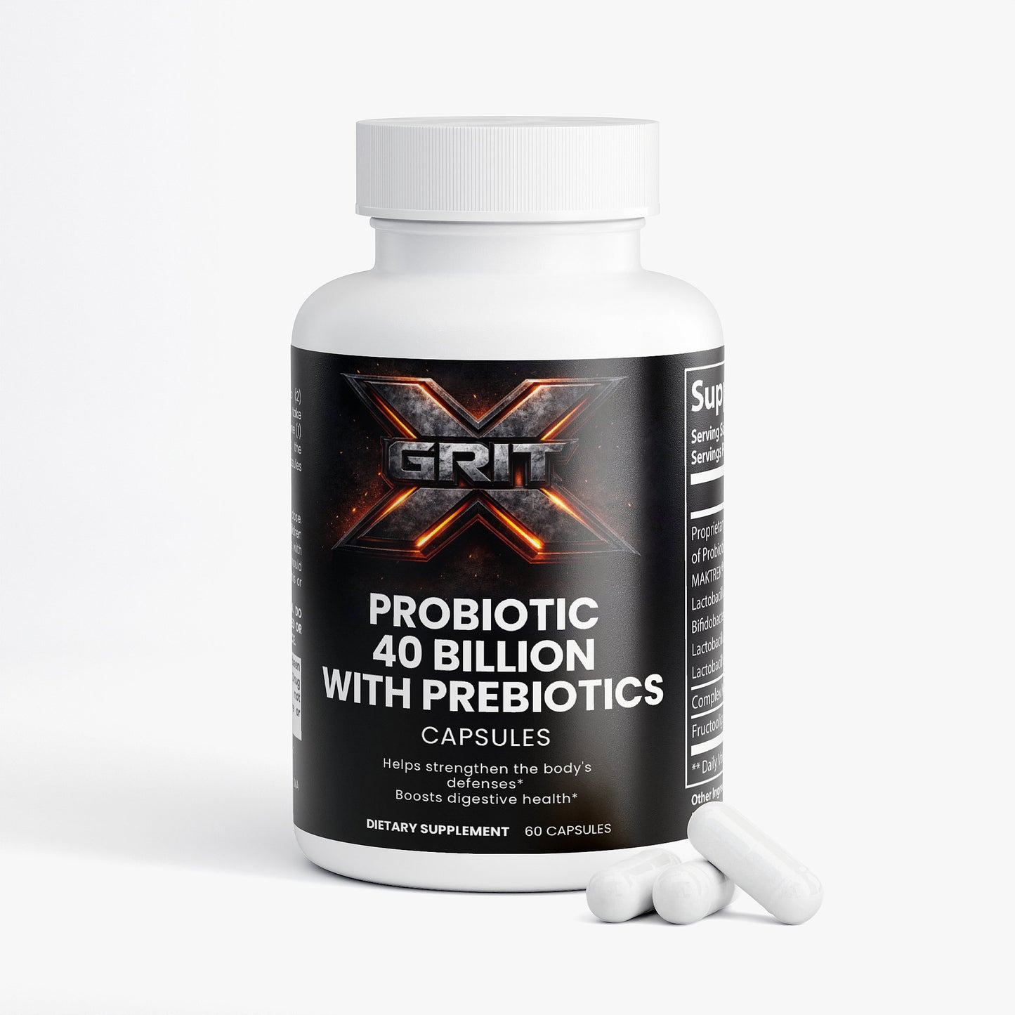 Probiotic 40 Billion with Prebiotics