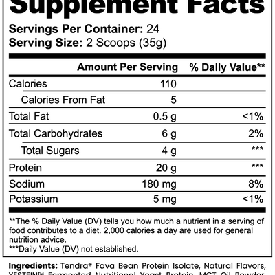 Plant Protein (Vanilla)