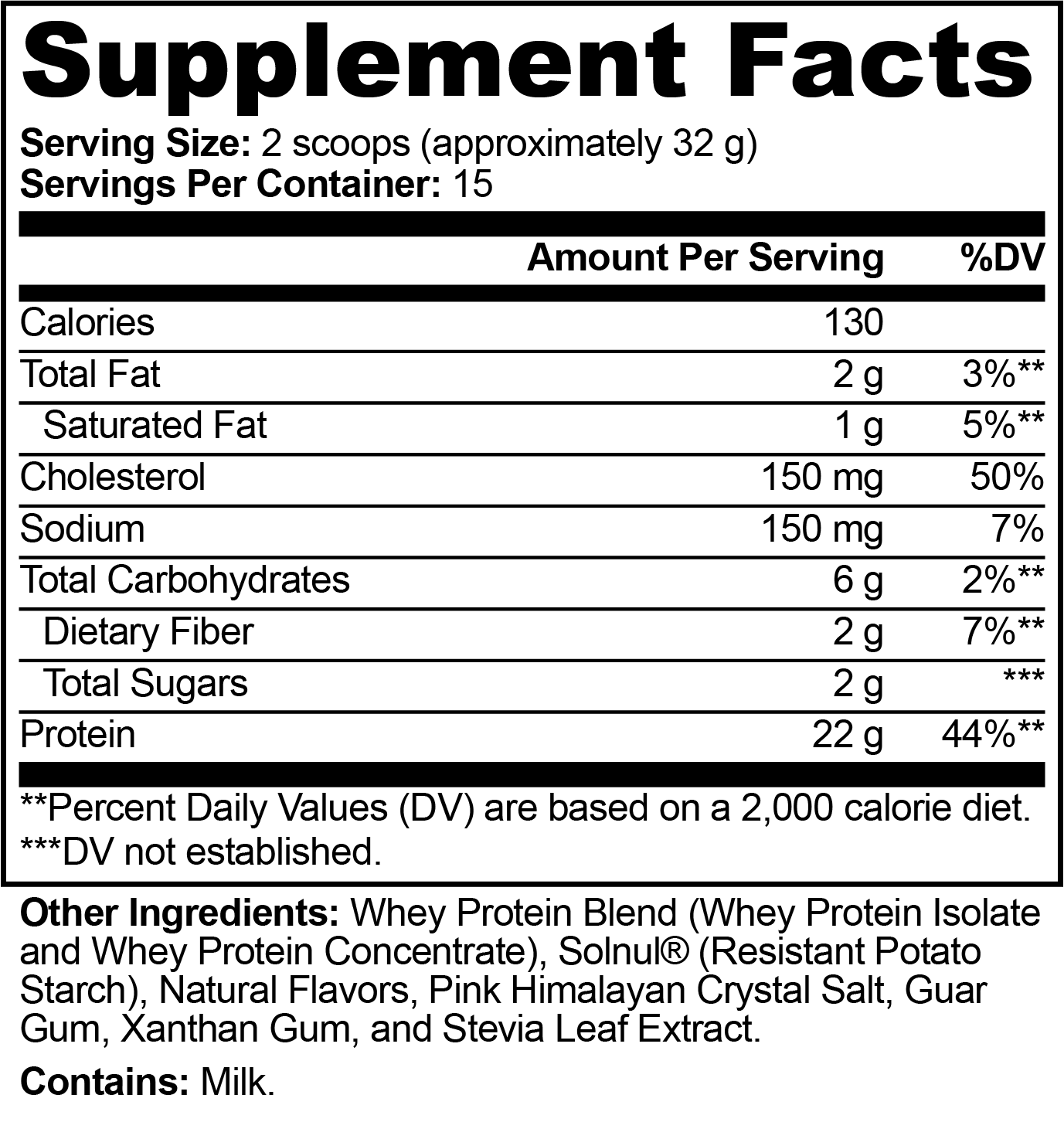 Performance Whey Protein Blend (Vanilla)